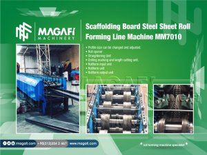 Scaffolding Board Steel Sheet Roll Forming Line Machine